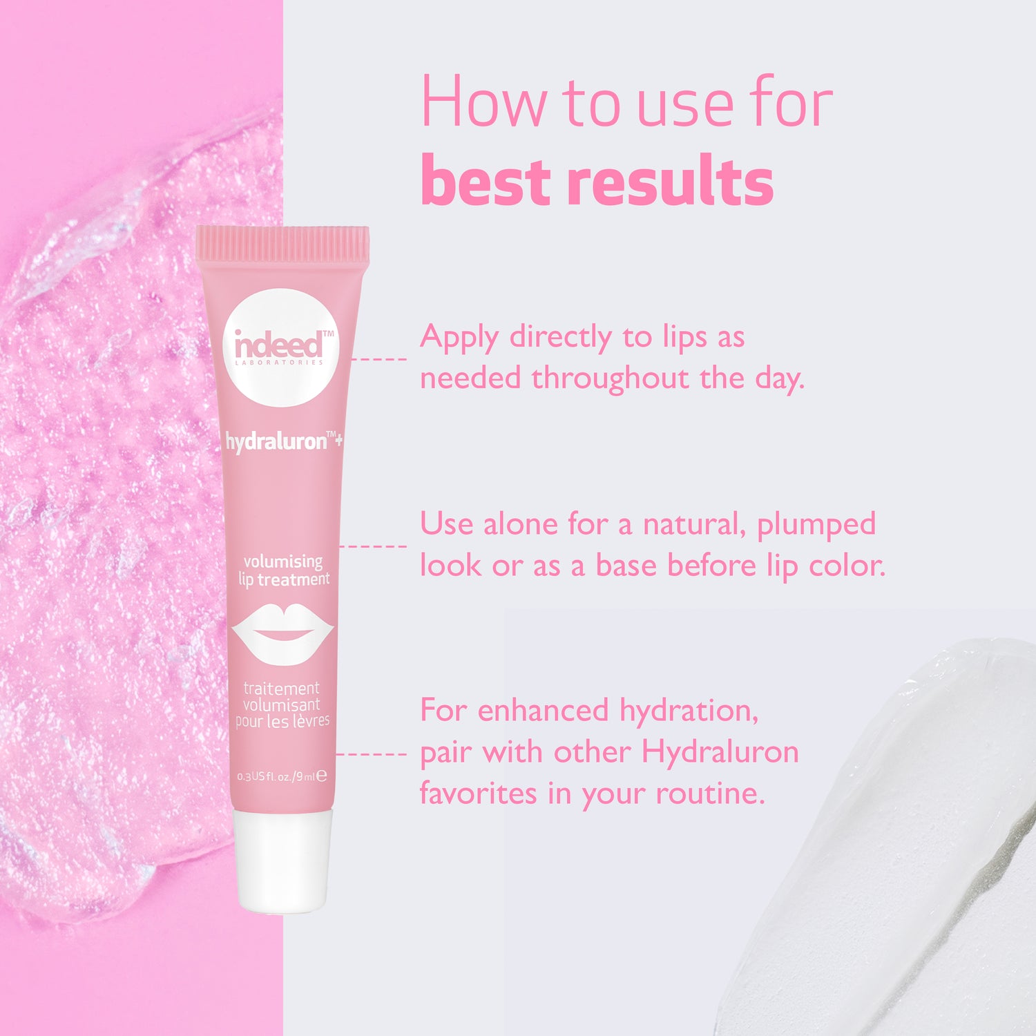 hydraluron+™  volumising lip treatment