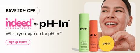 For acne-prone skin: pH-In - Indeed laboratories