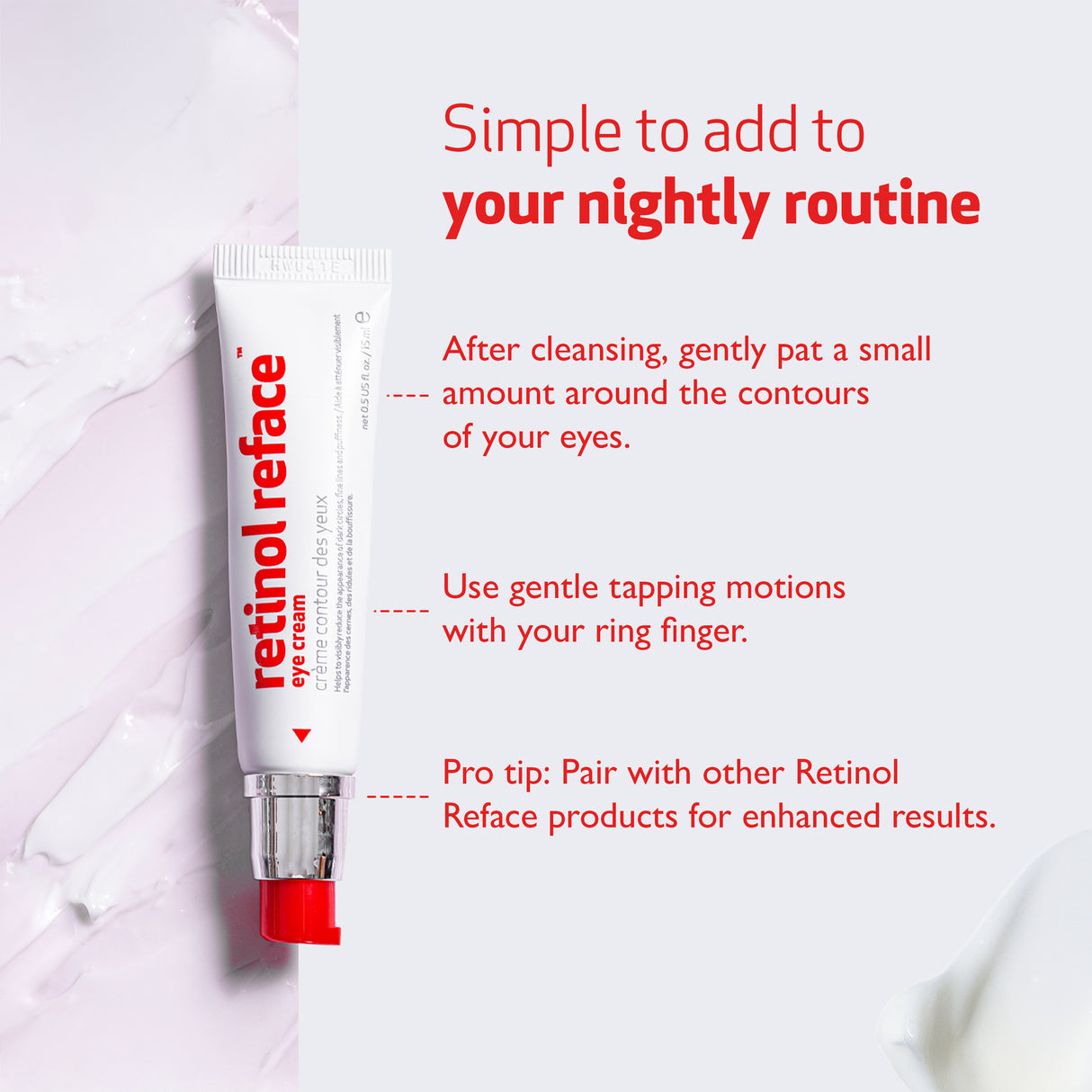 retinol® reface™  eye cream