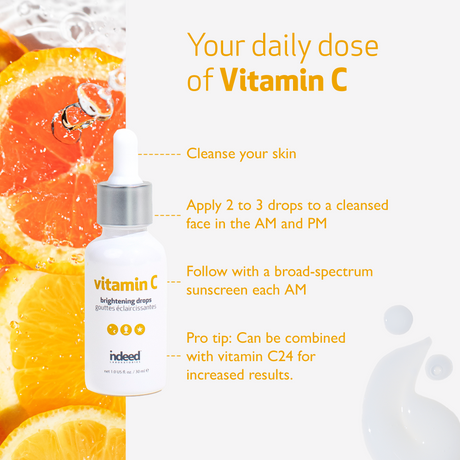 vitamin C brightening drops