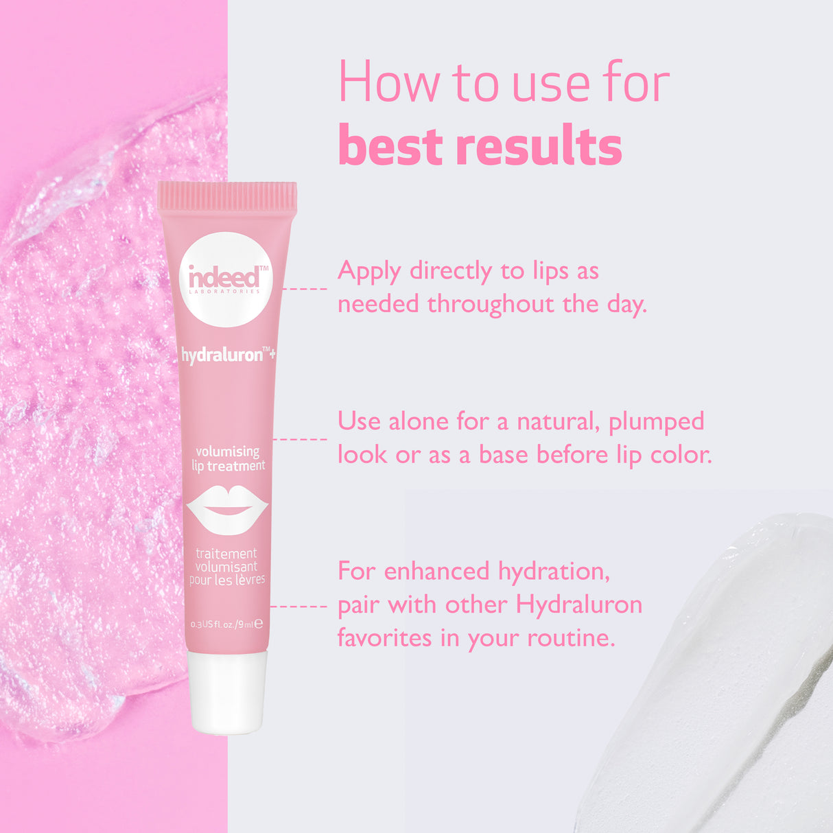 hydraluron+™  volumising lip treatment