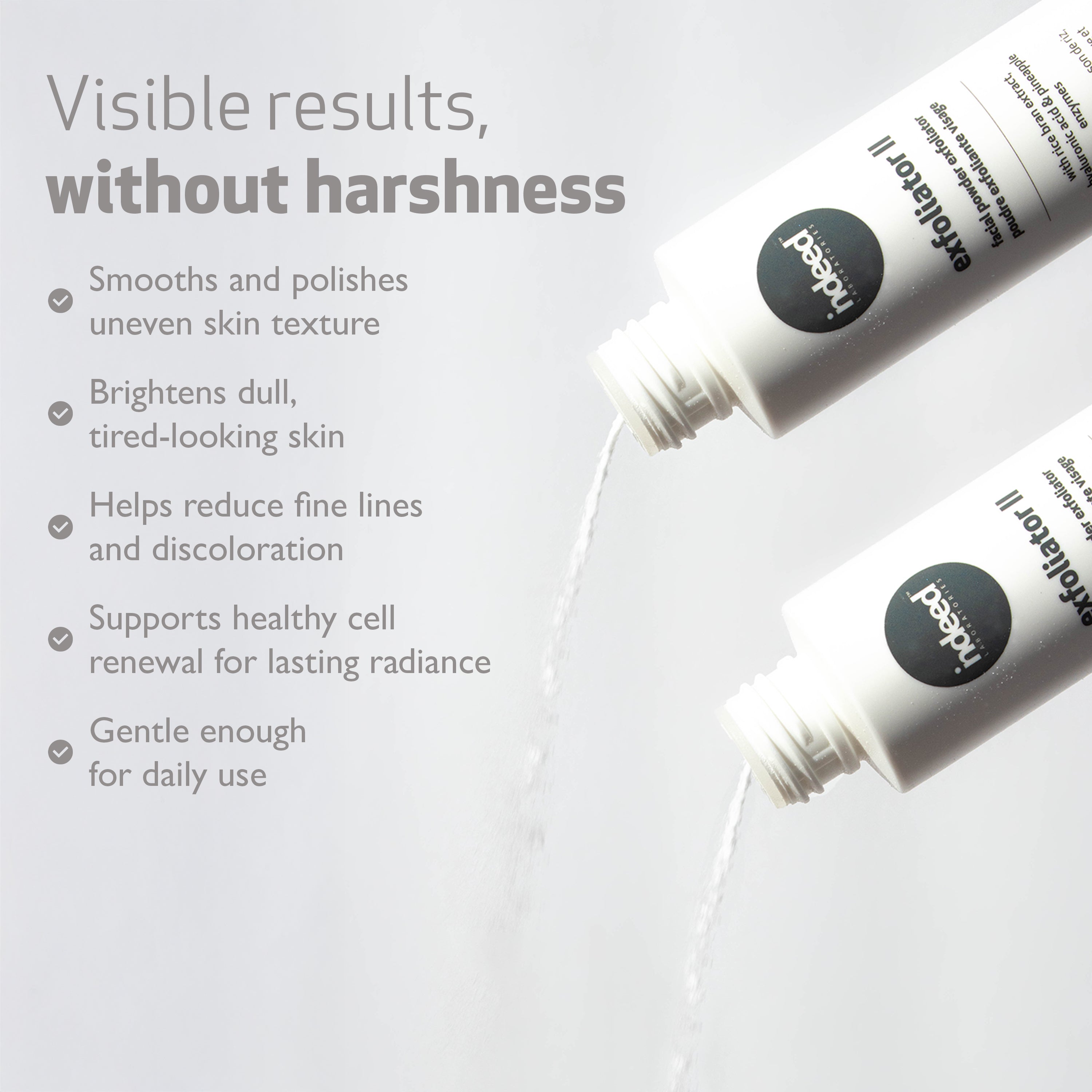 Exfoliator II - Gentle Powder Exfoliator with Enzymes & Hyaluronic