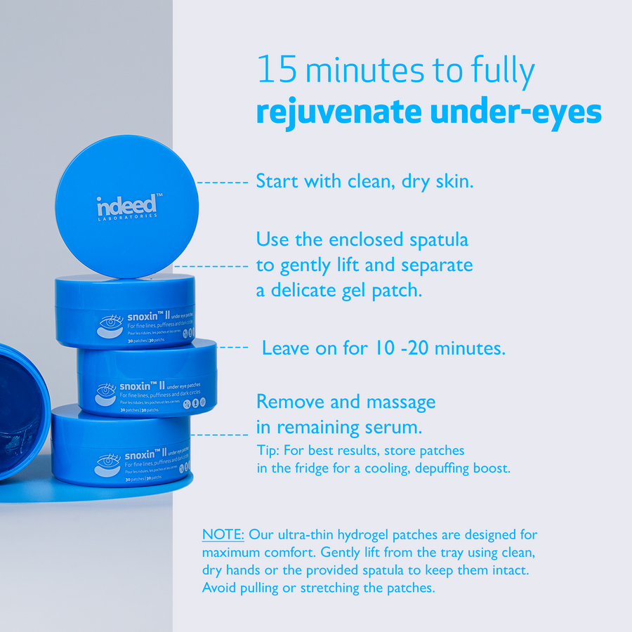 Snoxin® II Under Eye Patches- Anti-Aging Hydrogel Patches – Indeed ...