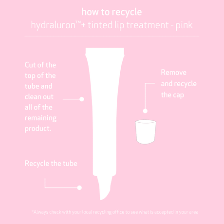 hydraluron+™ tinted lip treatment - pink - Indeed laboratories