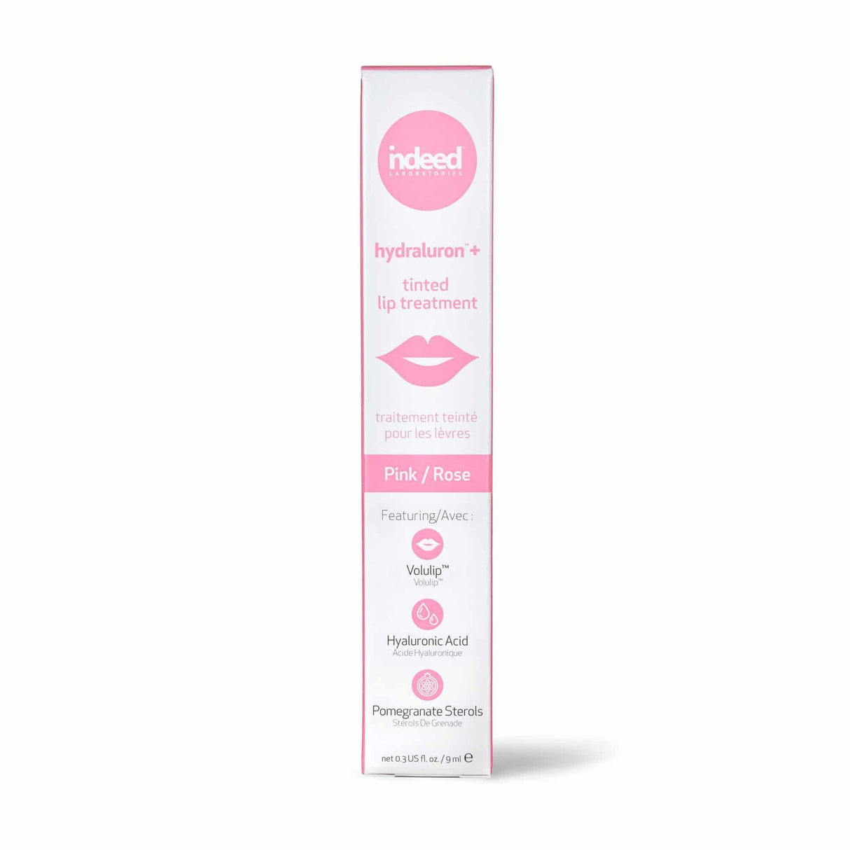 hydraluron+™ tinted lip treatment - pink - Indeed laboratories