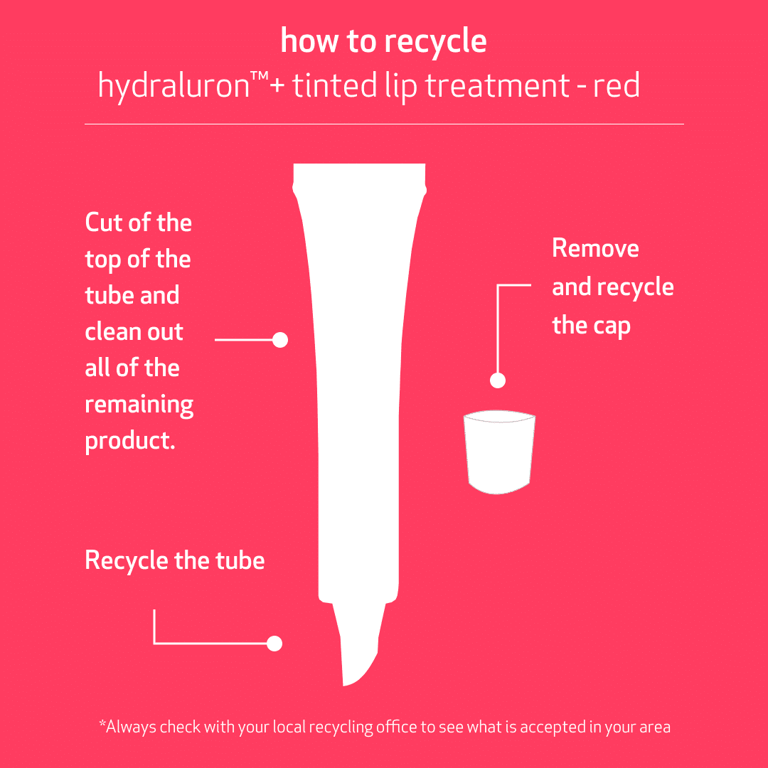 hydraluron+™ tinted lip treatment - red - Indeed laboratories
